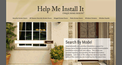 Desktop Screenshot of helpmeinstallit.com